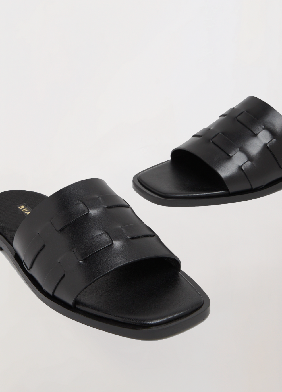 CHEPEN - Men's Leather Sandal (Black)