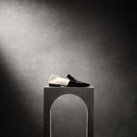 ICA - Men's Loafer (Black & White)