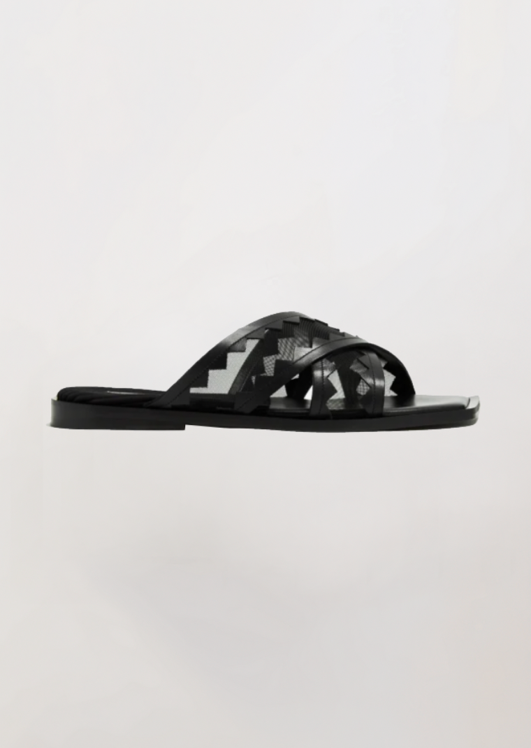 IQUITOS - Men's Mesh Sandal (Black)