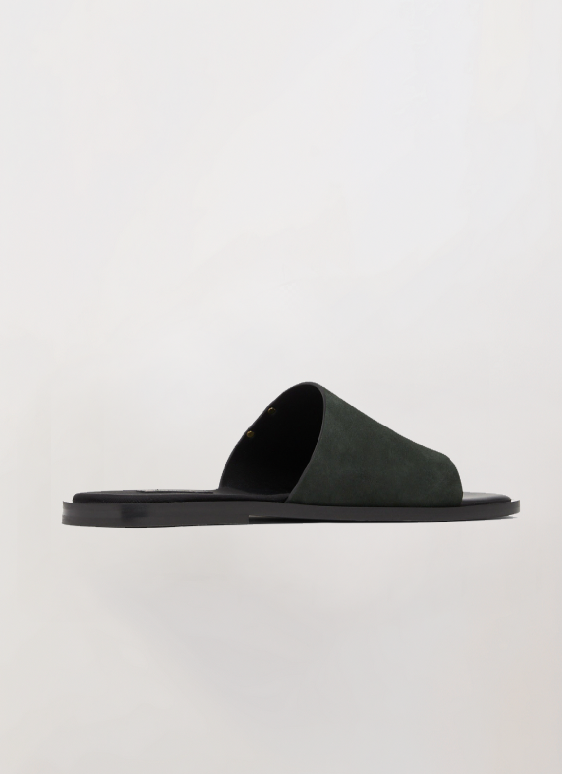 MOHEGA - Men's suede slide (Green)