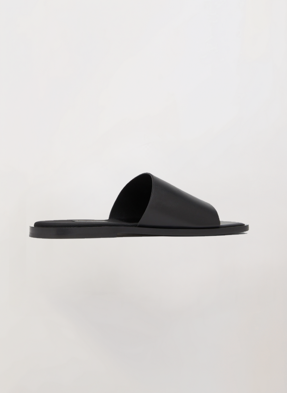 TARMA - Men's Leather Slide (Black)
