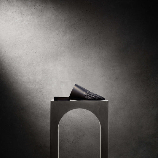 MANCO - Men's Woven Slide (Black)